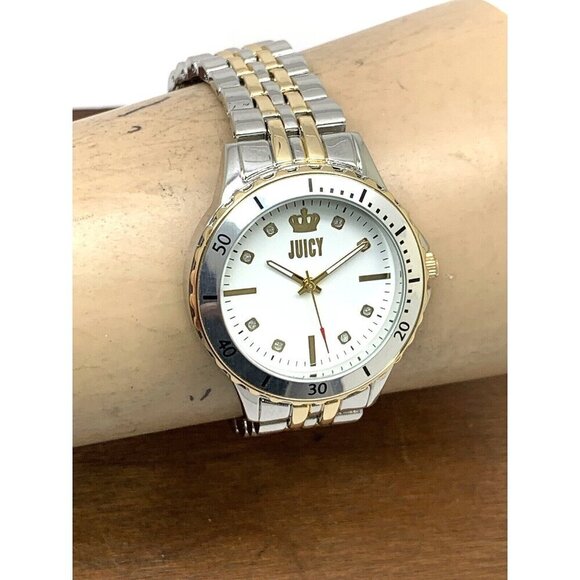 Juicy By Juicy Couture Women\'s Watch JC/5021 Quartz White Dial Two Tone … main image 6